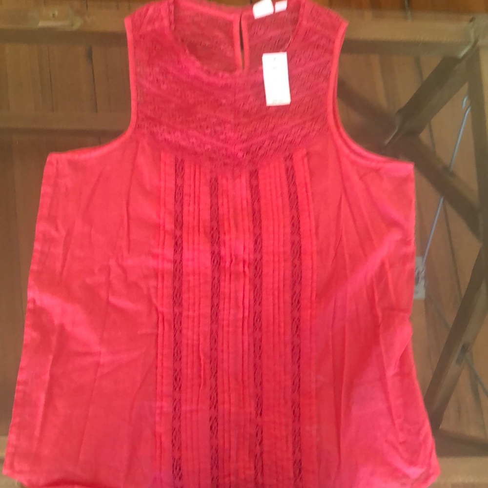 NBW pink Gap S blouse, NWT